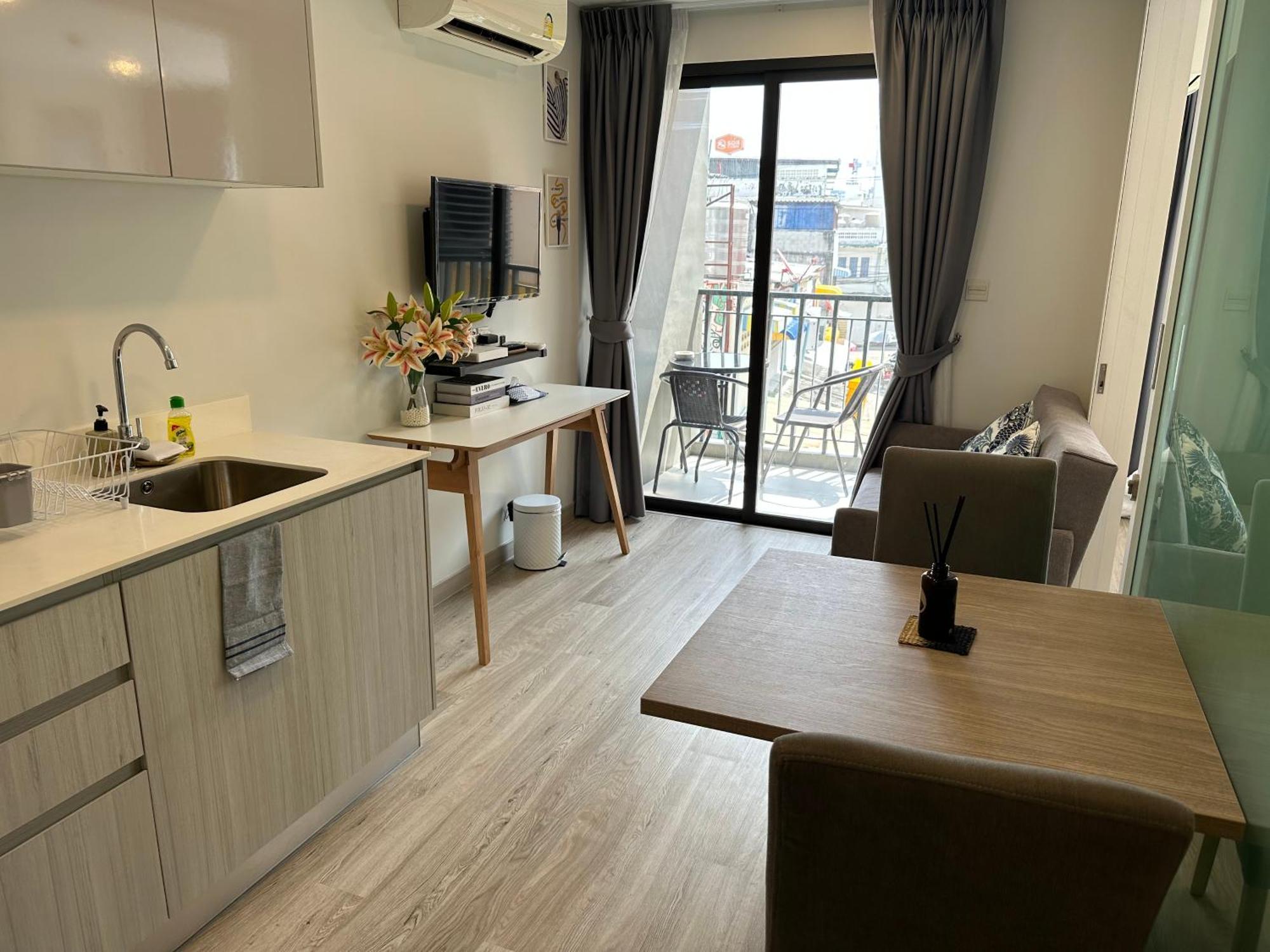 New Cosy Apartment At Marvest Huahin City Center Esterno foto